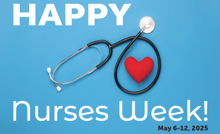 Nurses Week graphic 2025